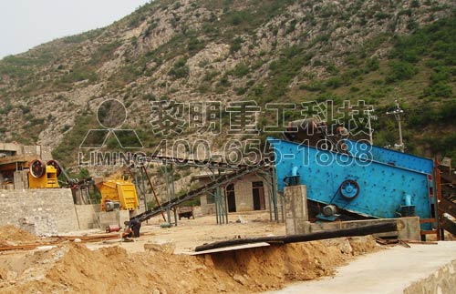 四川樂山—高速公路砂石加工應(yīng)用黎明重工砂石設(shè)備